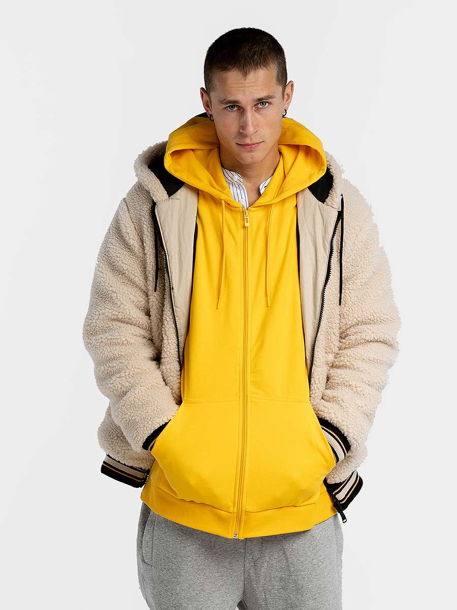 Essentials men's blend heavyweight coat - Image 4