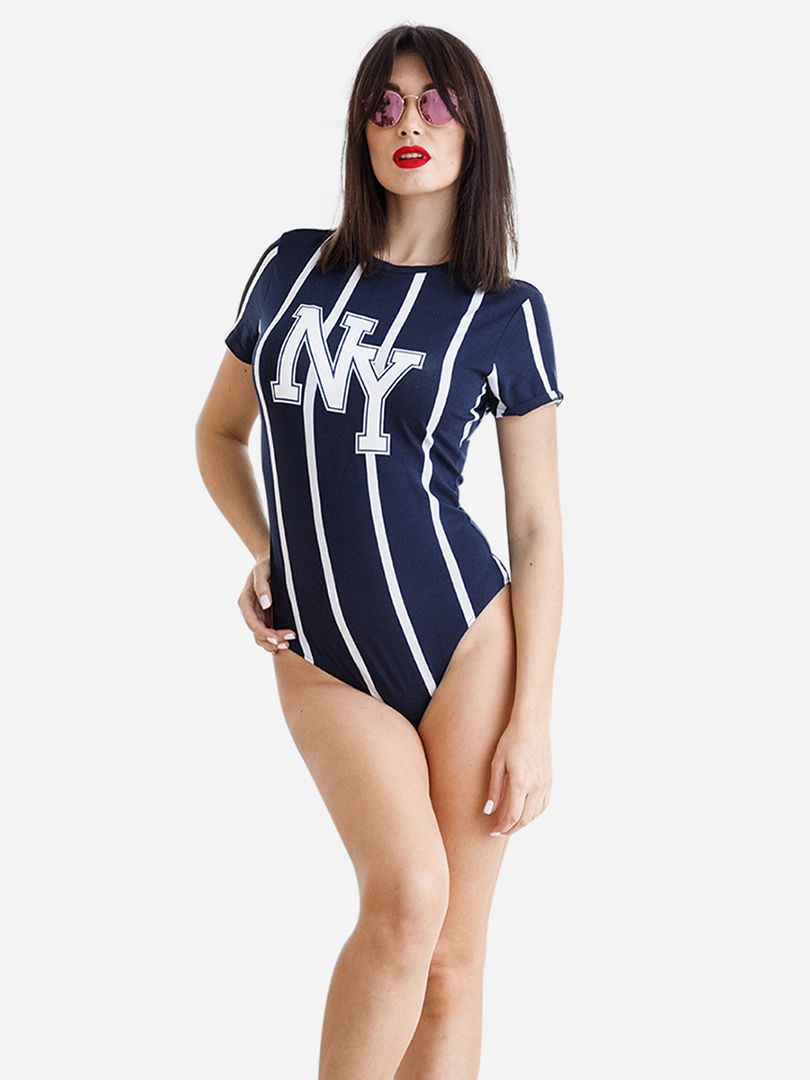 Multi strap cross back one piece swimsuit